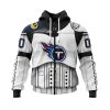 NFL Tennessee Titans Custom Name Number Star Wars Zip Up Hoodie