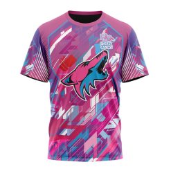 NHL Arizona Coyotes Breast Cancer T-Shirt