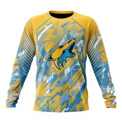 NHL Arizona Coyotes Childhood Cancer Sweatshirt