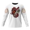 NHL Arizona Coyotes Custom Name Number Dia De Muertos Sweatshirt