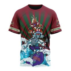 NHL Arizona Coyotes Custom Name Number Kits For The Grateful Dead T-Shirt