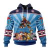 NHL Arizona Coyotes Custom Name Number Paw Patrol Kits Pullover Hoodie
