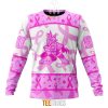NHL Arizona Coyotes Custom Name Number Pink October Breast Cancer Sweatshirt