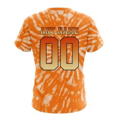 Alternative view of NHL Arizona Coyotes Custom Name Number Retro Vintage Tie - Dye T-Shirt