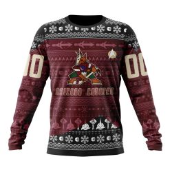 NHL Arizona Coyotes Custom Name Number Star Trek Sweatshirt
