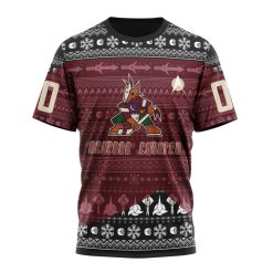NHL Arizona Coyotes Custom Name Number Star Trek T-Shirt