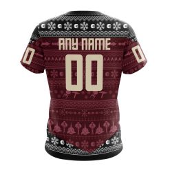 Alternative view of NHL Arizona Coyotes Custom Name Number Star Trek T-Shirt