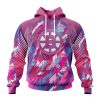 NHL Boston Bruins Breast Cancer Pullover Hoodie