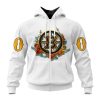 NHL Boston Bruins Custom Name Number Dia De Muertos Zip Up Hoodie