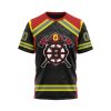 NHL Boston Bruins Custom Name Number Honor Firefighter T-Shirt