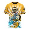 NHL Boston Bruins Custom Name Number Kits For The Grateful Dead T-Shirt