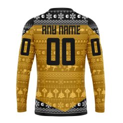 Alternative view of NHL Boston Bruins Custom Name Number Star Trek Sweatshirt