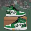 NHL Dallas Stars Custom Name Air Jordan 1 High Sneakers