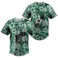 NHL Dallas Stars Floral Baseball Jersey
