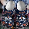 NHL Edmonton Oilers Navy Clogs Crocs