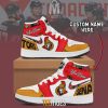 NHL Ottawa Senators Custom Name Air Jordan 1 High Sneakers