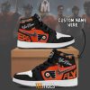 NHL Philadelphia Flyers Custom Name Air Jordan 1 High Sneakers