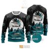 NHL San Jose Sharks Custom Name Ugly Christmas Sweater