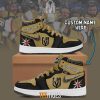 NHL Vegas Golden Knights Custom Name Air Jordan 1 High Sneakers