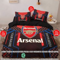 Alternative view of Arsenal FC Custom Name Bedding Set