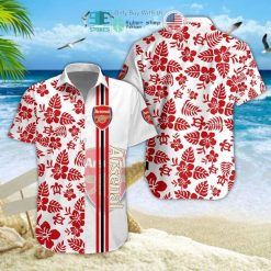 Arsenal FC Flower Hawaiian Shirt