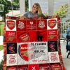 Arsenal FC To Claudiu Quilt Blanket