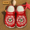 Brentford FC Custom Name Red Crocs