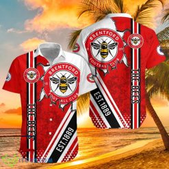 Brentford FC Logo Hawaiian Shirt