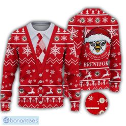 Brentford FC Vest Pattern Sweater