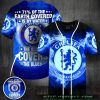 Chelsea FC 71% Of The Earth Covered Baseball Jersey