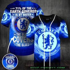 Chelsea FC 71% Of The Earth Covered Baseball Jersey