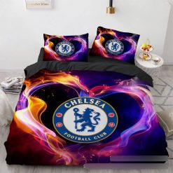 Chelsea FC Heart Bedding Set