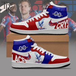 Crystal Palace FC Custom Name Number Premier League 23 24 Air Jordan 1 High Sneakers