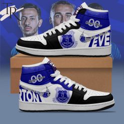 Everton FC Custom Name Number Premier League 23 24 Air Jordan 1 High Sneakers