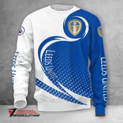 Leeds United Dot Style Sweatshirt