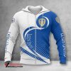 Leeds United Dot Style Zip Up Hoodie