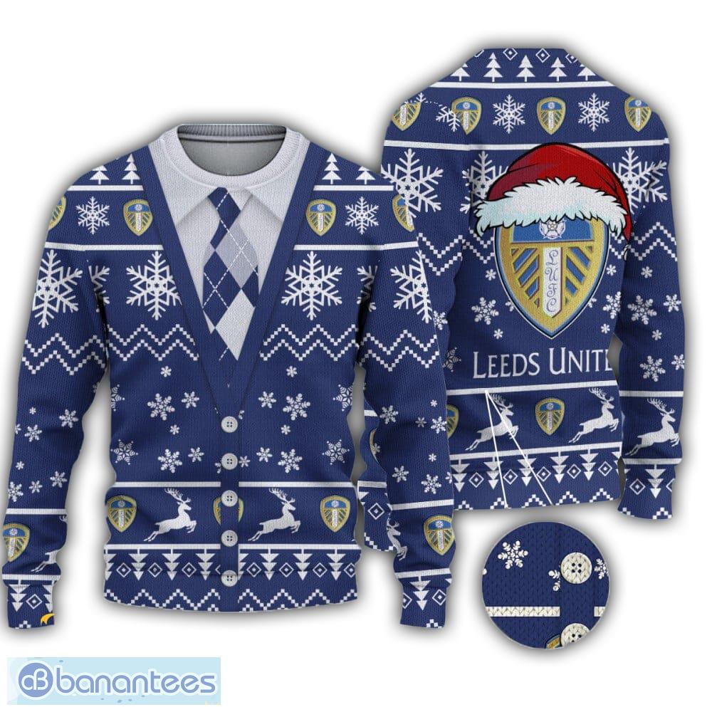 Leeds United Vest Pattern Sweater