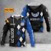 Leicester City FC Custom Name Black Pullover Hoodie