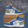 Leicester City FC Custom Name Premier League Air Jordan 1 High Sneakers