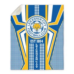 Leicester City FC EST 1884 Fleece Blanket
