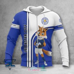 Leicester City FC Mascot Zip Up Hoodie