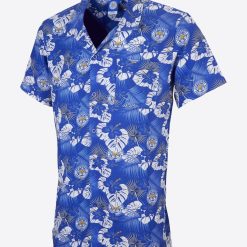 Alternative view of Leicester City FC Tropical Flower Hawaiian Shirt