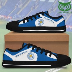 Alternative view of Leicester City FC White Blue Low Top Shoes