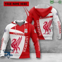 Liverpool FC Custom Name Premier League 2022 Pullover Hoodie