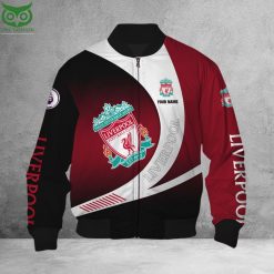 Liverpool FC Custom Name Premier League Bomber Jacket