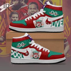 Liverpool FC Premier League 23 24 Air Jordan 1 High Sneakers