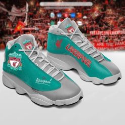 Liverpool FC Style Air Jordan 13 Shoes