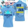 Manchester City 3 In A Row Polo Shirt