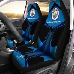 Manchester City UEFA Champion League Car Seat Covers