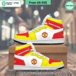 Manchester United Logo Air Jordan 1 High Sneakers